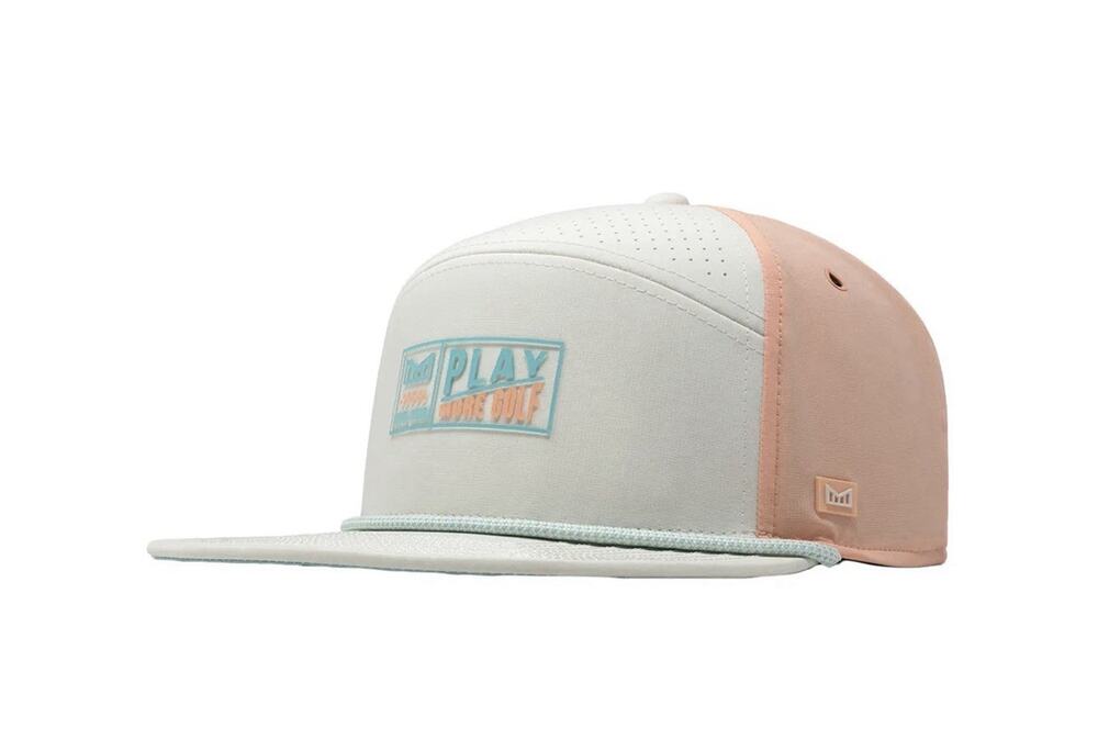 Melin Trenches Icon HYDRO Hat Drive Size Classic Mens Peach Nectar